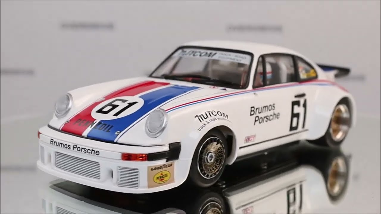 Exoto 1:18 Porsche 911/934 RSR #61 – Brumos, état Démonstration