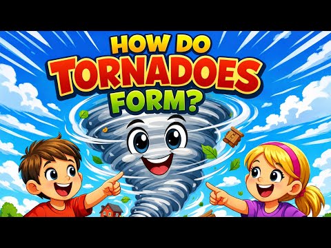 Tornado Twisters 🌪️ | How Tornadoes Form | Fun Science Song for Kids