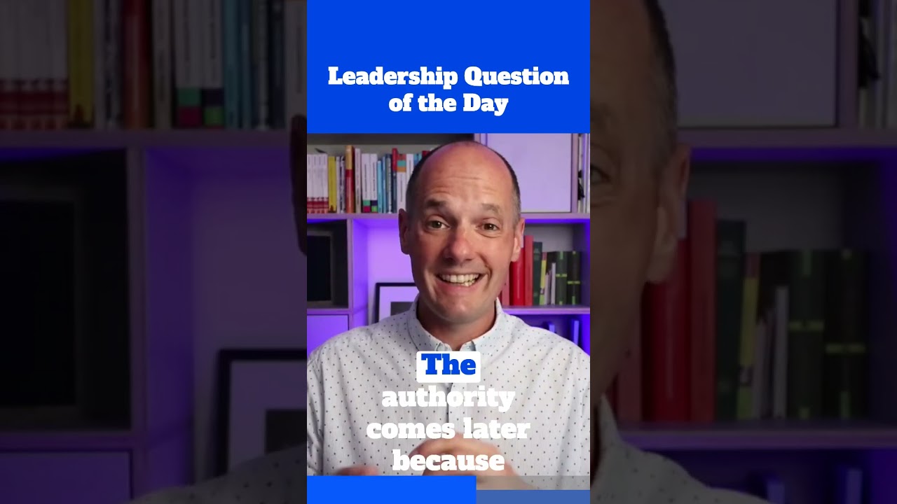 60 How do you gain respect and authority as a first time leader?