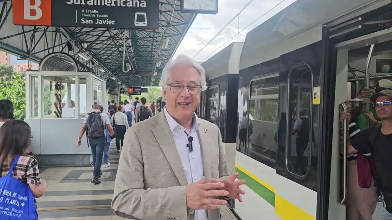 Metro de Medellín recordó la construcción de la línea B hace 30 años