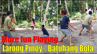 More fun playing Batuhang Bola (Dodge Ball Game)... Larong Pinoy / Cabland Vlog screenshot 1