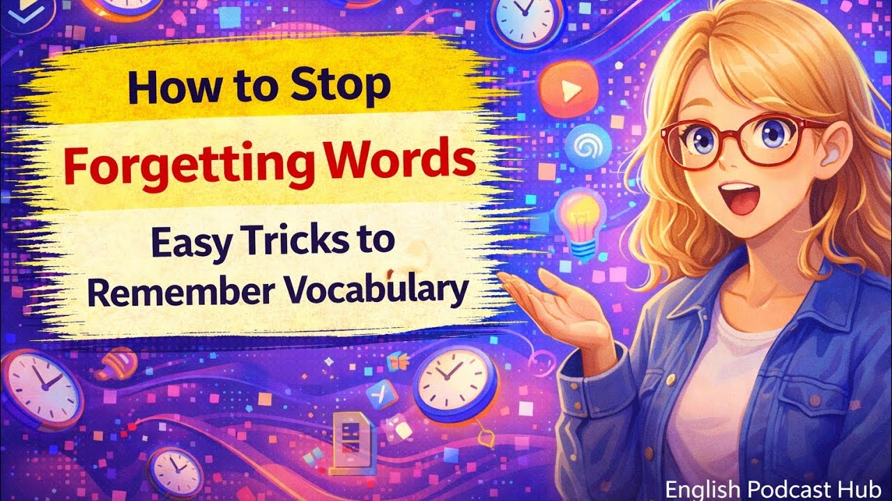 How to Stop Forgetting Words | Easy A1 Vocabulary Tips