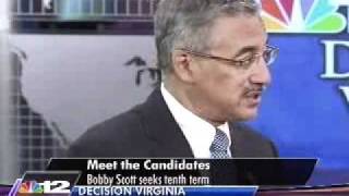 NBC12 Decision Virginia- Bobby Scott on First at 4