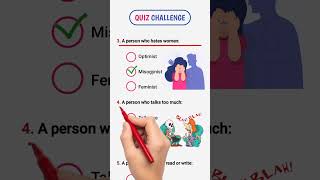 One word substitution quiz 🧠 #quiz #trivia #learning #knowledge