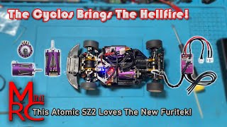 Mini Z - Bringing the Hellfire! The Atomic SZ2 AWD Love This Motor and the Cyclos That's Powering it