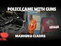 Police came with GUNS, Barbarism at its best- Madhuku says