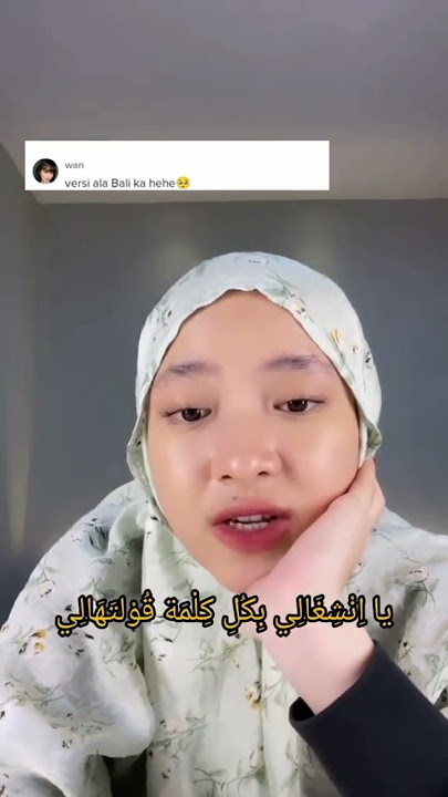 Ala bali 🤍 #nissasabyan #sabyan #sherineabdelwahab