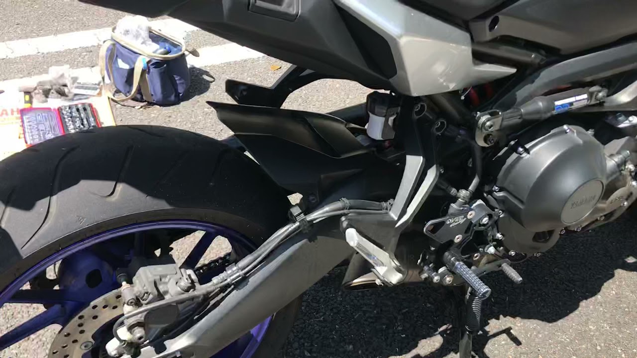 TRACER900/GT MT-09/SP XSR900アクラポビッチレーシングライン・・・の 