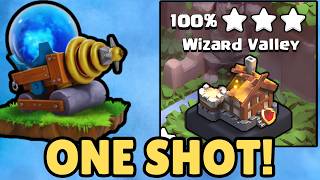 One Shot Wiz Valley | Default Layout | Best Clan Capital Attack Strategies