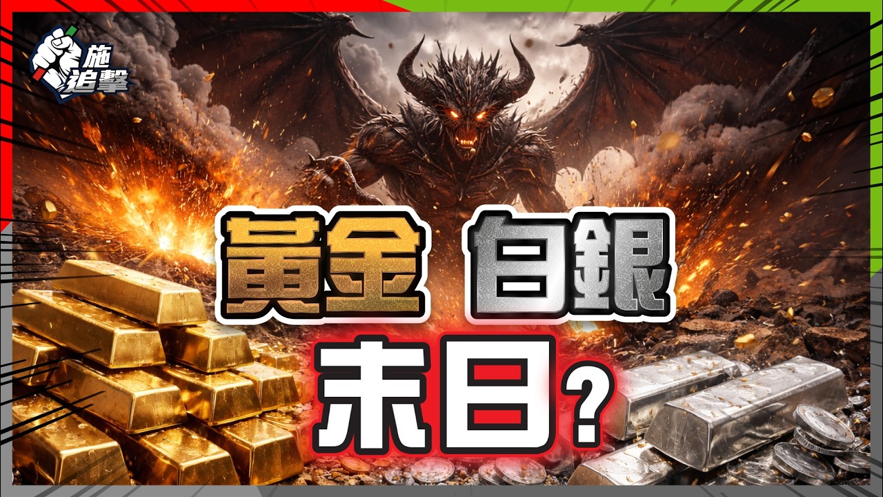 「鷹王」上任，😱 金價白銀單日閃盤！📉Fed Put壽終正寢？特朗普欽點 Kevin Warsh 真相【施追擊】 #黃金 #白銀