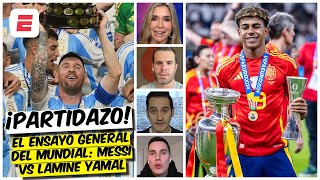 MESSI vs LAMINE YAMAL: choque generacional que paralizará al fútbol en la  FINALISSIMA | Exclusivos