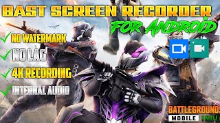 BEST SCREEN RECORDER FOR ANDROID 🔥 BEST SCREEN RECORDER FOR PUBG MOBILE / BGMI 🔥 NO LAG,NO WATERMARK screenshot 5