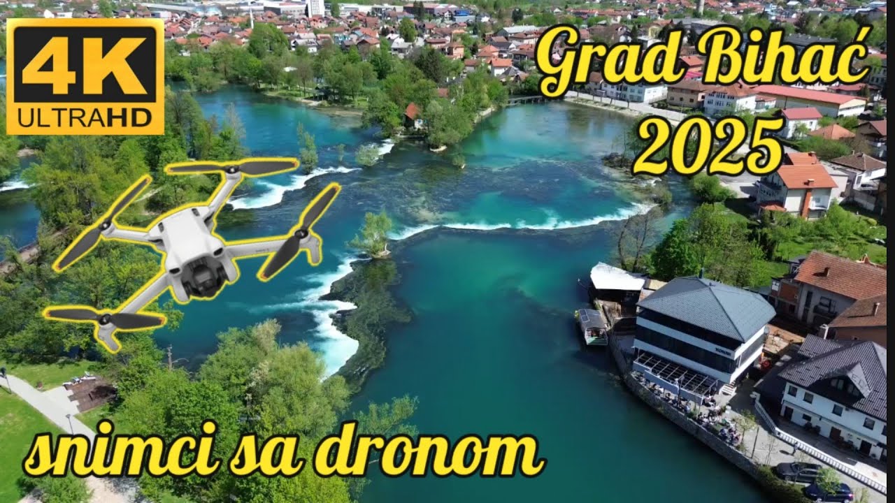 Grad Bihać i rijeka Una 2025