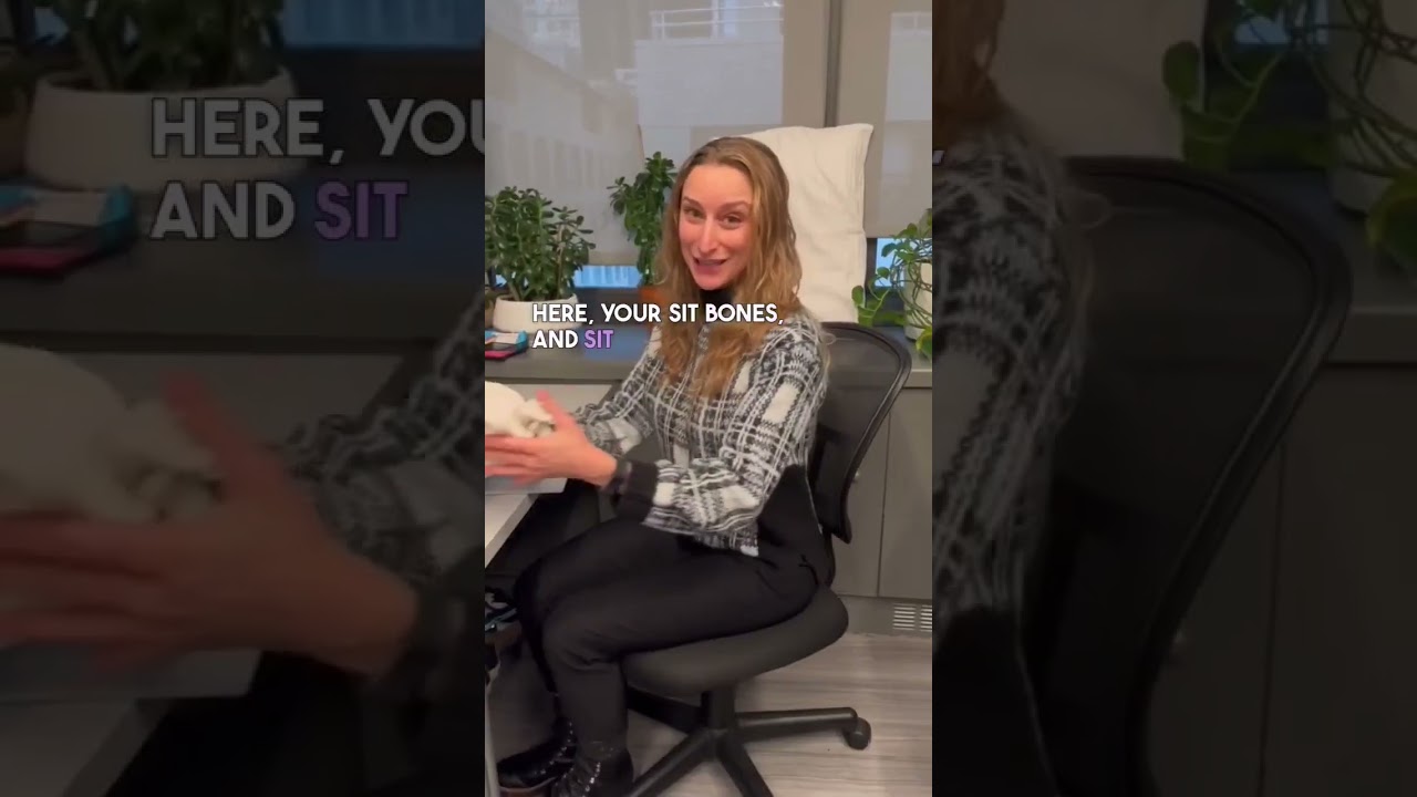 Pain When Sitting? Here’s How to Sit Without Discomfort