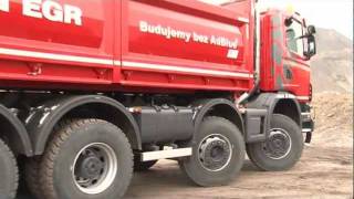 KH-KIPPER │Wywrotka trójstronna W3H z lewą burtą otwieraną hydraulicznie