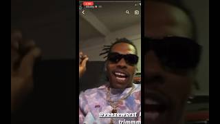 Lil baby listening to Veeze “Advil” 🔥💿| #2023 #trending #viral #explore #rap #funny #shorts