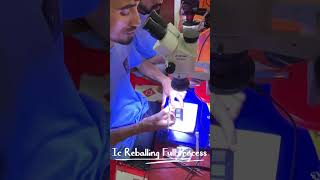 Mobile Ic Emmc CPU Reballing Full Process, Ic Reballing Full Process, ic reballing kaise kare