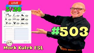 #503 Dislikes (worksheet & video) | LiveStream Class | Mark Kulek ESL #503 Dislikes (worksheet & video) | LiveStream Class | Mark Kulek ESL