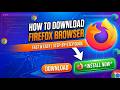 How to download Firefox browser.