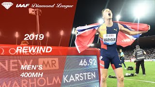 Men's 400m hurdles - IAAF Diamond League 2019