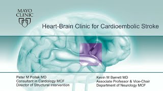 Heart-Brain Clinic For Cardioembolic Stroke By Kevin M. Barrett, Md Peter M. Pollak, Md Preview