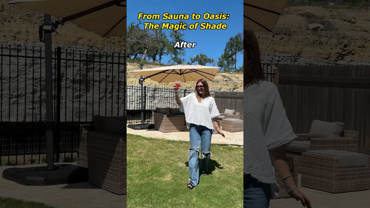 From Sauna to Oasis: The Magic of Shade 