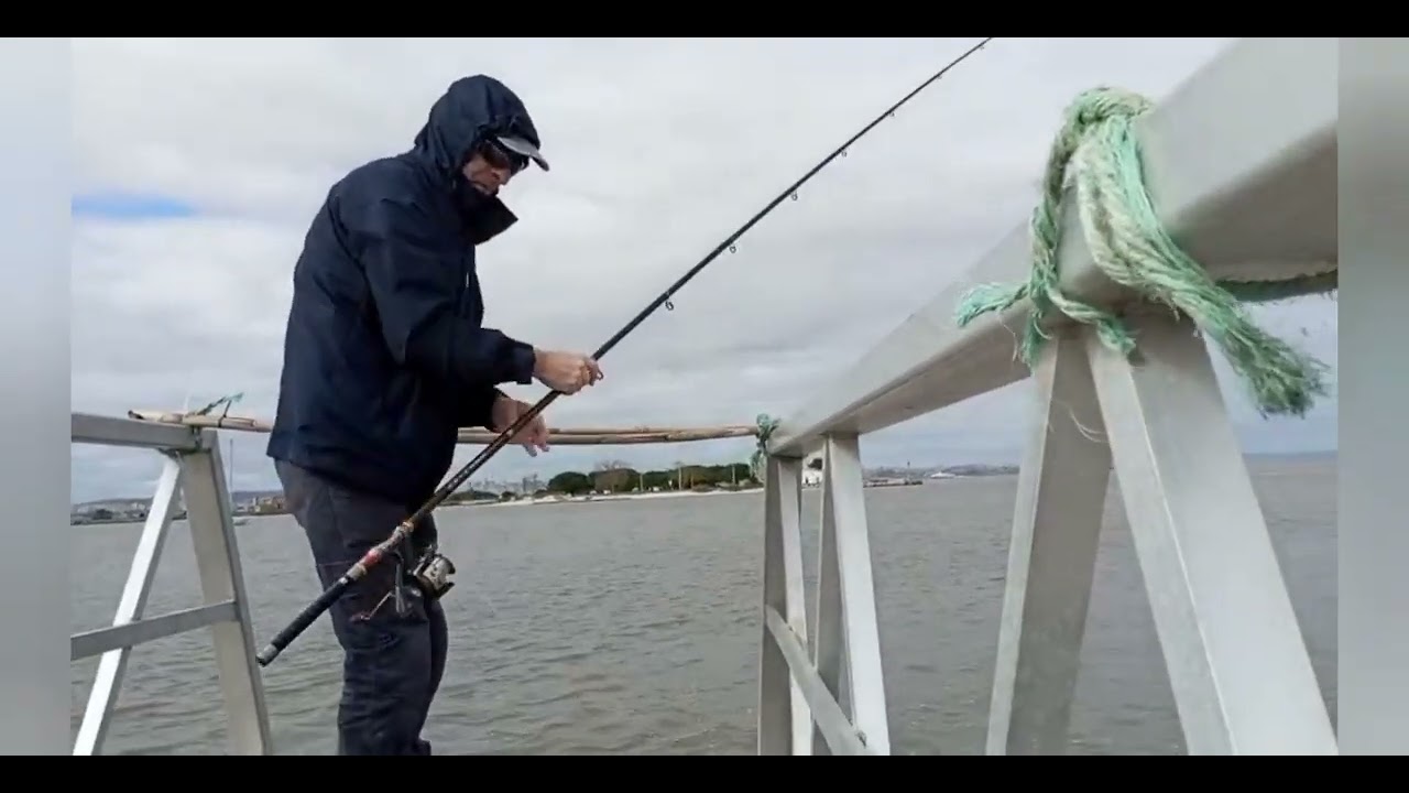Primeira pesca depois das tempestades.