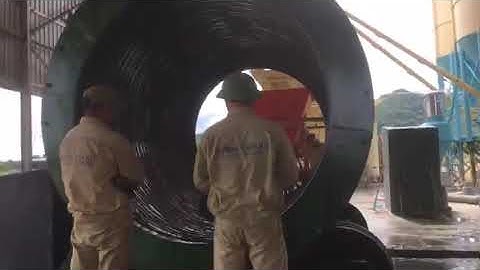 Cung cấp dây chuyền sản xuất ống cống cho Tập Đoàn Sơn hải