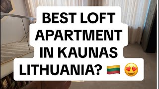 Insane €500 per night apartment in Kaunas, Lithuania