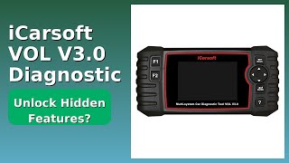 REVIEW (2026): iCarsoft VOL V3.0 Diagnostic. Features.