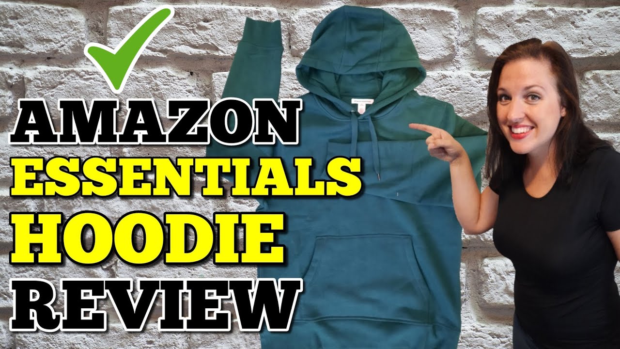 Amazon Essentials Men's Standard Hooded Fleece Sweatshirt - Review