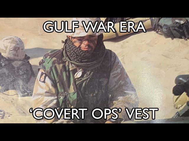Gulf War Era Private Purchase SASS 'Covert Operations' Vest - YouTube