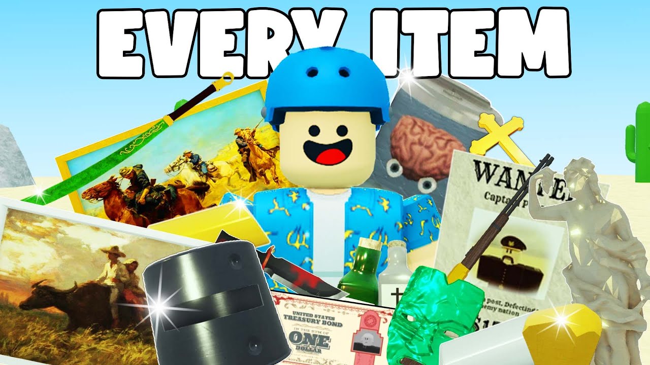 I Collected EVERY ITEM in Dead Rails ! - YouTube