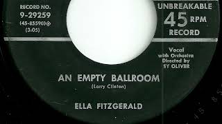 Ella Fitzgerald - An Empty Ballroom