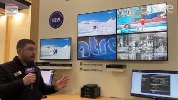 ISE 2024: Matrox Video Highlights Ultra-low Latency H.264/H.265 Maevex Series of Encoders, Decoders