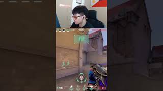 glasses diff 🤓 (twitch: cheatcode) #valorant #radiant #aim #yoru #fyp