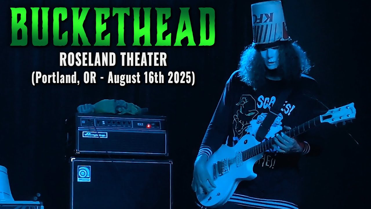 Buckethead 4K (LIVE) at Roseland Theater (Portland, OR ) 2025