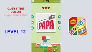 Guess the Color - Logo Games Quiz Level 11 - Walkthrough screenshot 3