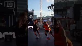 He sent him on a holiday #shorts #fiba3x3