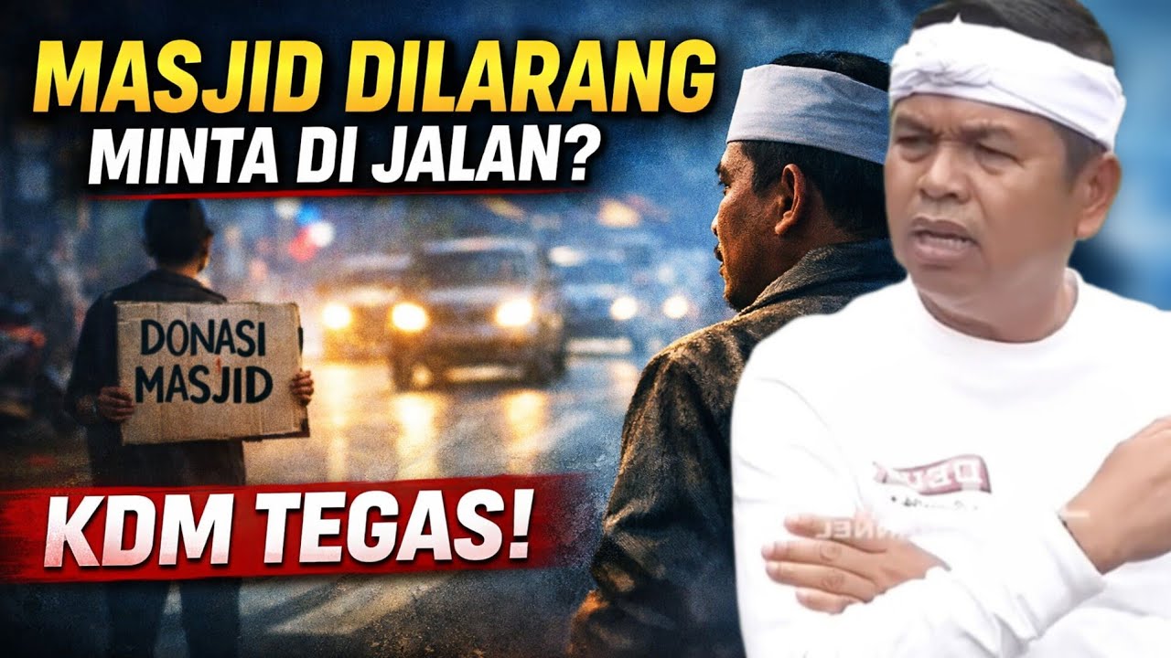 Pro Kontra Larangan Donasi di Jalan, Pesan Mendalam Kang Dedi Menyentuh Hati. @NgajalinCarita 