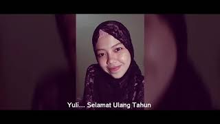 Ucapan selamat ulang tahun dari orang yang menyayangimu