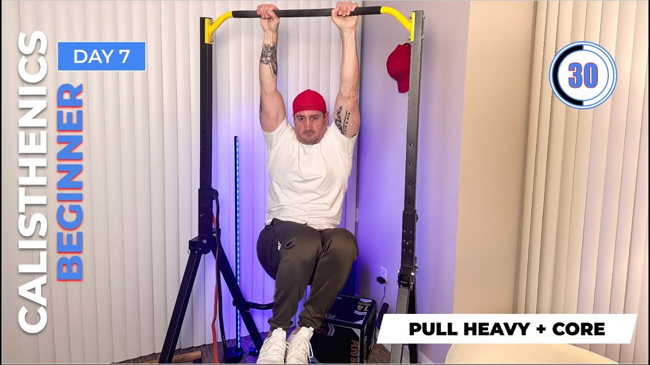 Workout 7 – Heavy Pull Day: Strict Pull-Ups & Tuck Front Lever (Struggle & Adjustments)