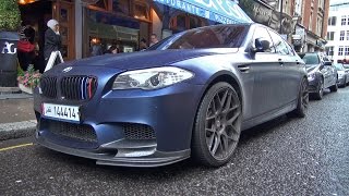 BMW M5 F10 w/ HRE Wheels + Akrapovic Exhaust