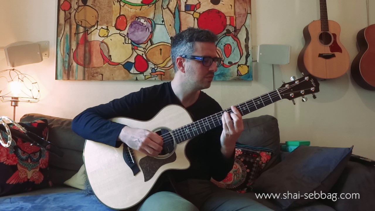 L'Aigle Noir (Barbara) - fingerstyle guitar by Shaï Sebbag (2017)