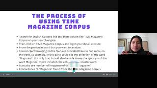 199879 FINAL ASSESMENT BBI3225 CORPUS STUDIES IN LANGUAGE LEARNING