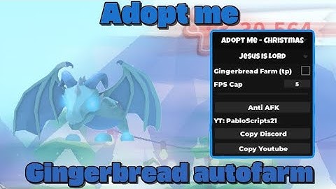 🍪Adopt Me Autofarm Script | Get Infinite Gingerbread!🍪