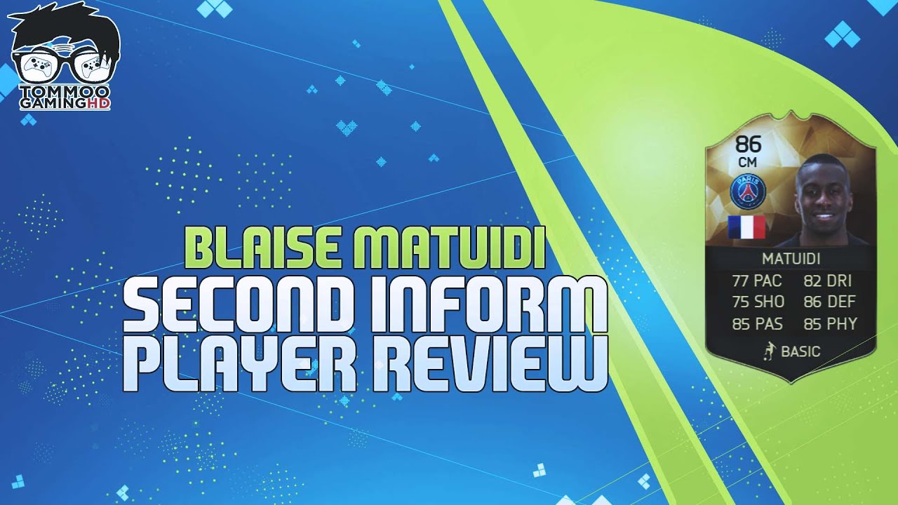 FIFA 16 | SECOND INFORM PLAYER REVIEW | Blaise Matuidi (86) Rated CM