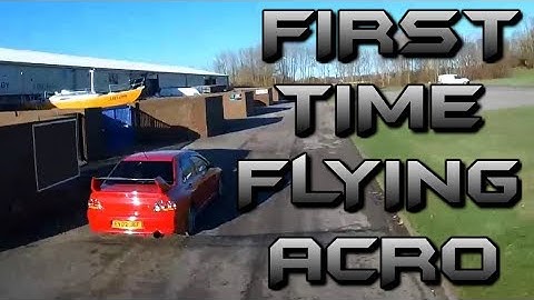 First Time Flying Acro Mode