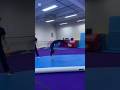 I got my balk walkover on beam 😱😜💖😎🥹#gymnast #progress #acrobatics #fypシ