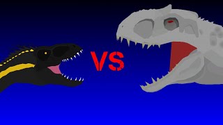 INDORAPTOR VS INDOMINUS REX ( STICK NODES)